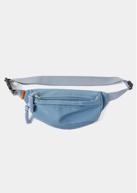 Blue Multi-Pocket Belt Bag 