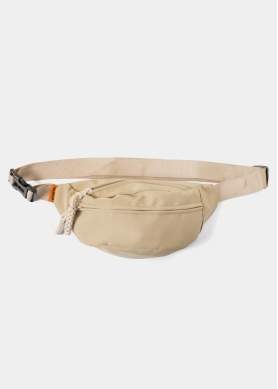 Beige Multi-Pocket Belt Bag 