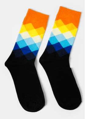 Unisex Socks w/ Colorful Motif
