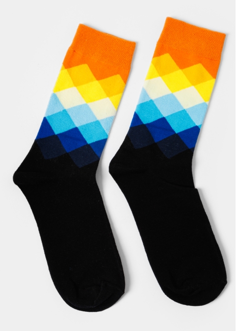 Unisex Socks w/ Colorful Motif