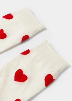 Unisex Socks w/ Hearts