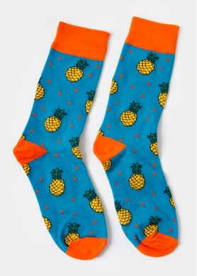 Unisex Socks w/ Pineapples