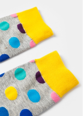 Unisex Socks w/ Colorful Dots