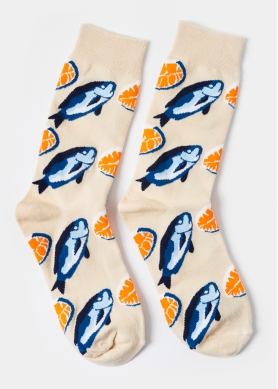 Unisex Socks w/ Salmons