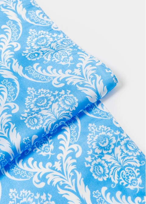 Baroque Satin Scarf