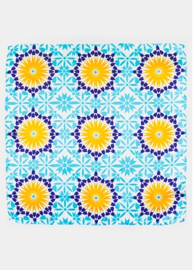 Sunflowers Satin Scarf
