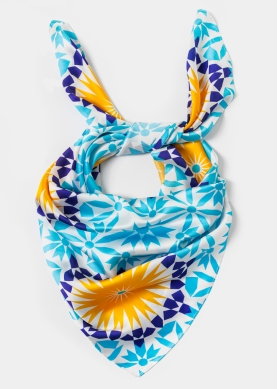 Sunflowers Satin Scarf