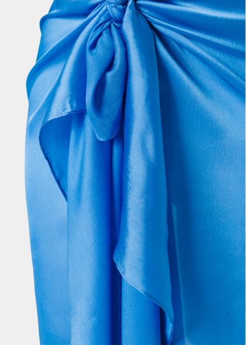 Blue See - Through Pareo