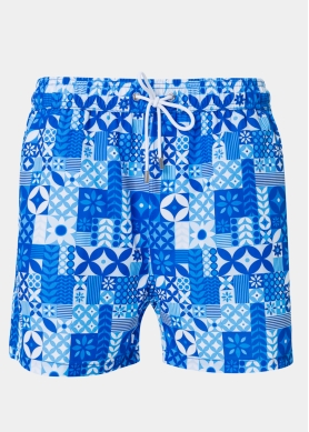 Shades Of Blue Classic Men Swimwear