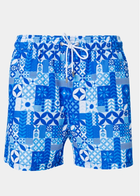 Shades Of Blue Classic Men Swimwear