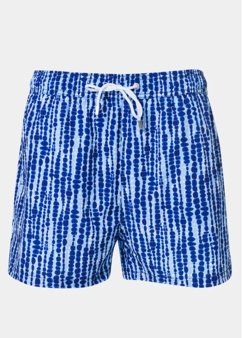 Dotted Stripes Classic Men Swimwear