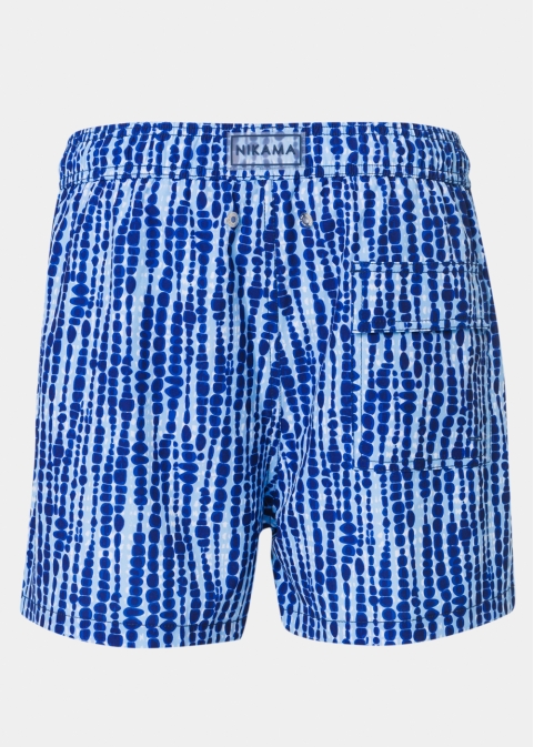 Dotted Stripes Classic Men Swimwear