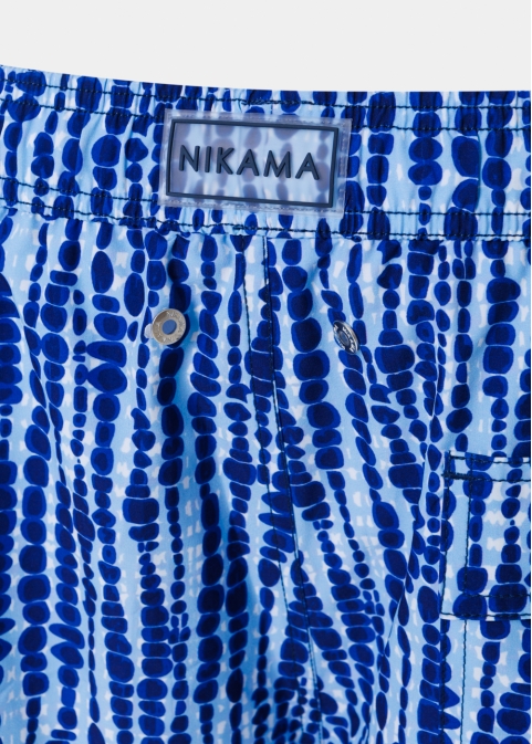 Dotted Stripes Classic Men Swimwear