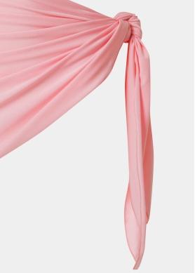 Pink Dacron Mini Pareo