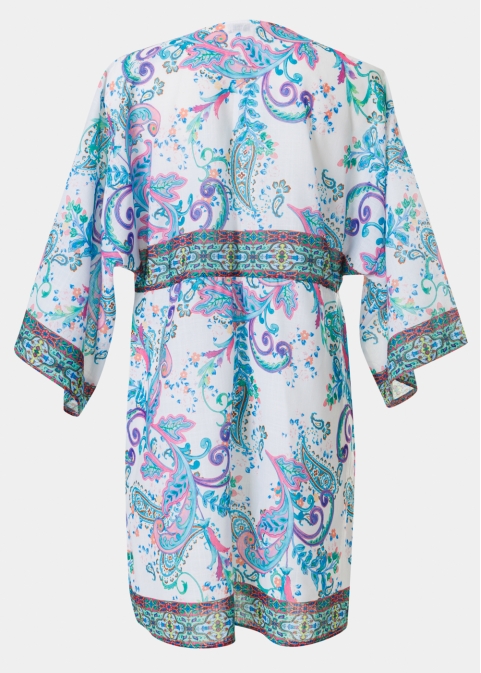 Green Mini Paisley Dress