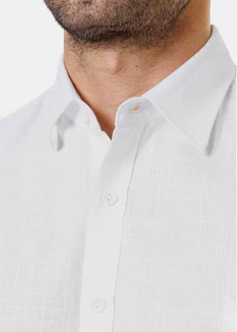 100% Cotton White Shirt 