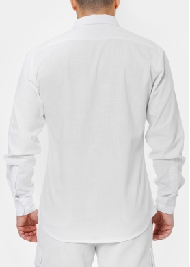 100% Cotton White Shirt 