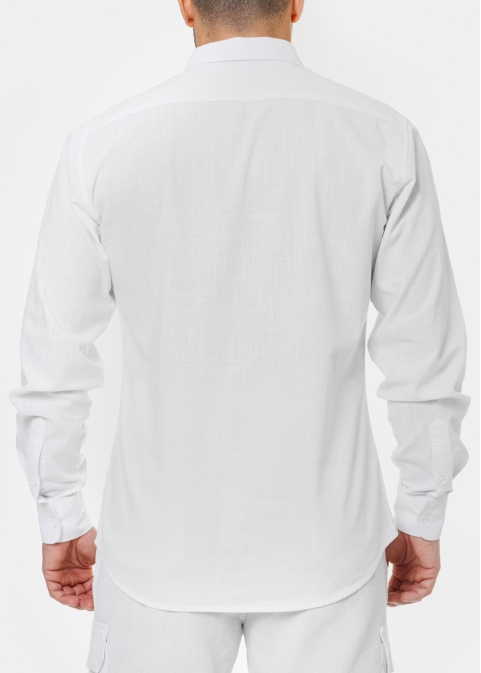 100% Cotton White Shirt 