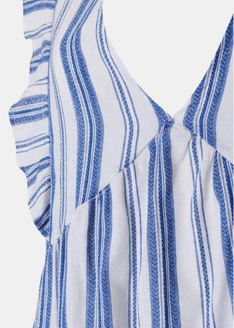 Striped Mini Butterfly Dress