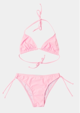 Girls Classic Bikini Swimwear - Pink