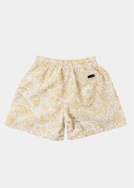 Yellow Boys Swimwear w/ Paisley Pattern