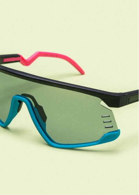 "Echo" Blue-Pink