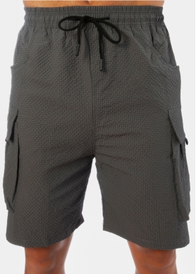 Grey Coolwear Cargo Shorts 