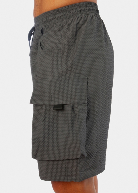 Grey Coolwear Cargo Shorts 