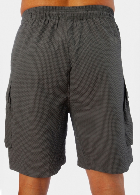 Grey Coolwear Cargo Shorts 