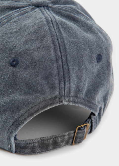 Naxos Washed Navy Blue w/ Greek Flag 3