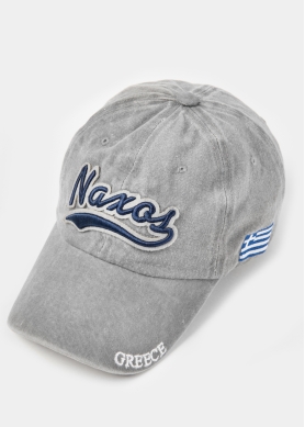 Naxos Washed Grey w/ Greek Flag 3