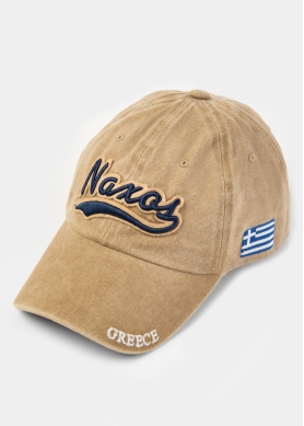 Naxos Washed Beige w/ Greek Flag 3