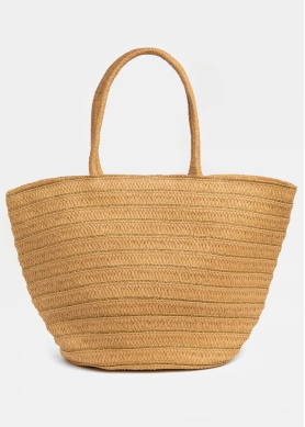 Total Paper Straw Beach Bag 