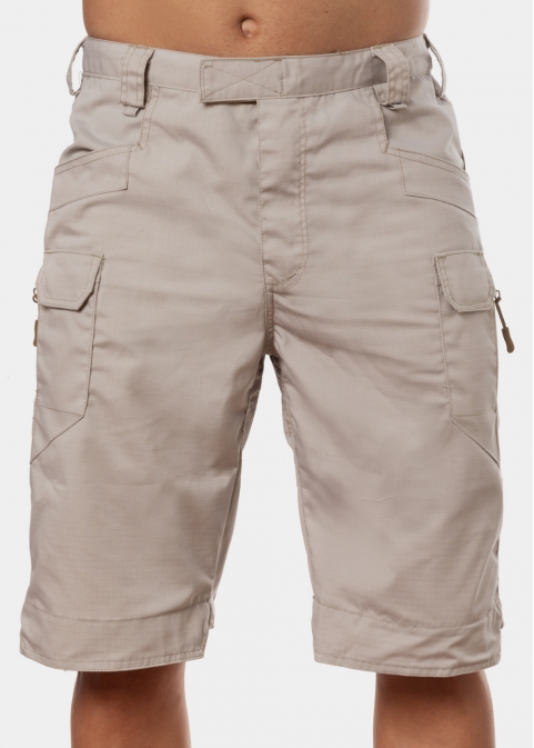 Beige Ripstop Cargo Pants 