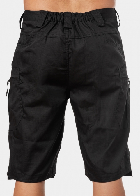 Black Ripstop Cargo Pants 