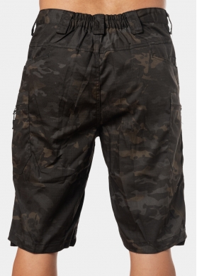 Black Military Ripstop Cargo Pants 