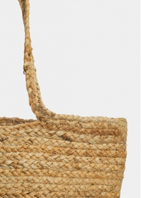 Jute Beach Bag w/ Anchor Design