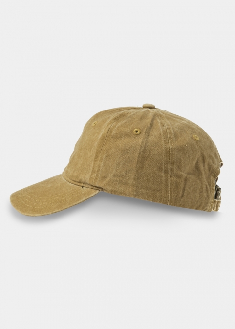 Washed Cotton Twill Cap - Olive