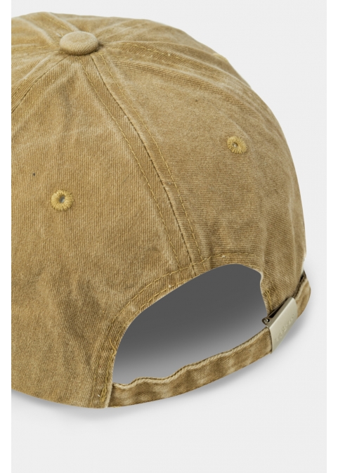 Washed Cotton Twill Cap - Olive