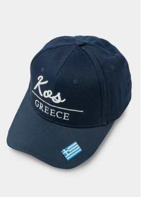 Kos Navy Blue w/ Greek Flag
