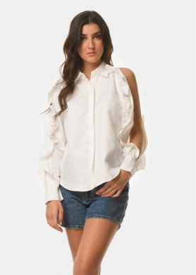 Ruffled shirt 