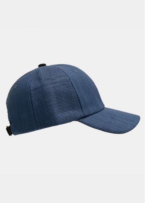 Straw jockey in navy blue  