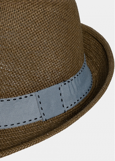 Olive brown fedora 