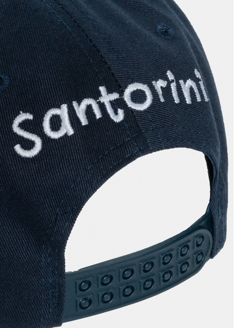 Santorini sketch navy blue