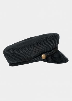 Black, captain’s hat 