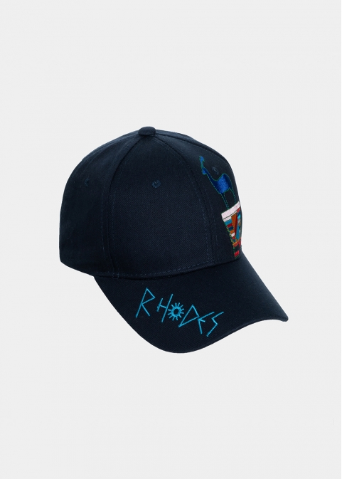 Rhodes deer navy blue