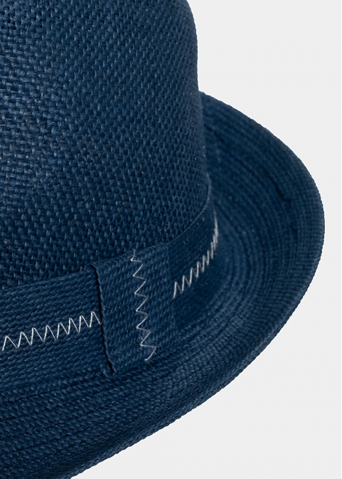 Blue fedora 