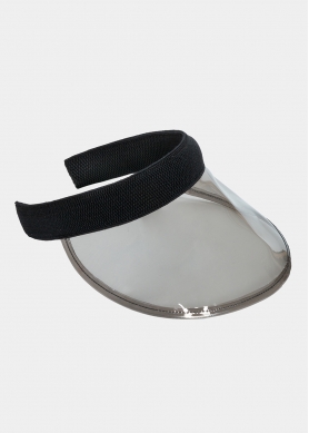 Black vinyl headband