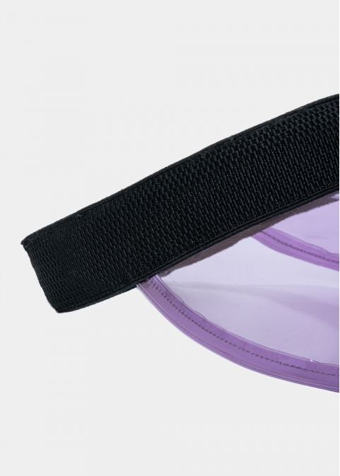Purple vinyl headband