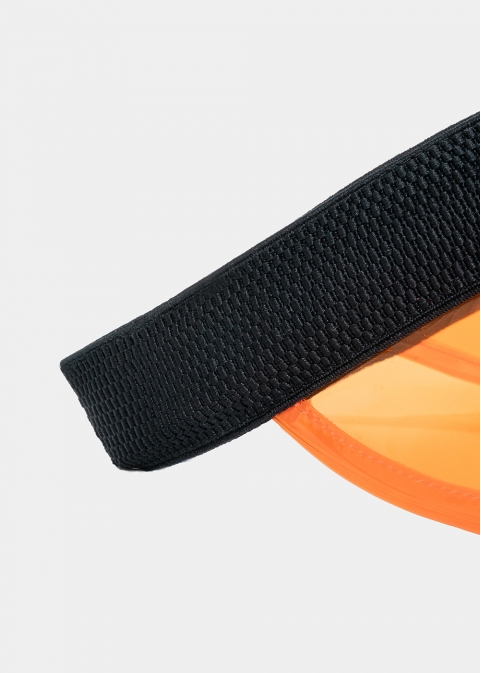 Orange vinyl headband